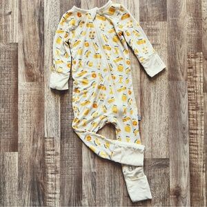 Coconutpops pasta print bamboo sleepwear